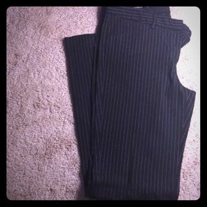 Express Editor Black/White Pinstripe